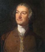 Richard Wilson Portrait of Francesco Zuccarelli (1702-1788), Italian painter oil on canvas